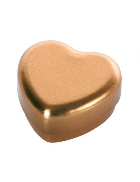 Small heart box, gold - Maileg