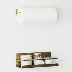 Brass kitchen paper holder - FOG LINEN WORK