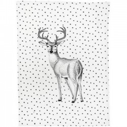 BLOOMINGVILLE - Reindeer Kitchen towel "Christmas"