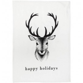 BLOOMINGVILLE - Reindeer Kitchen towel "Christmas"