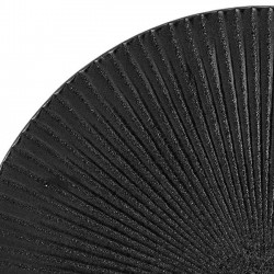 Assiette noire "Neri" Ø29 cm Bloomingville