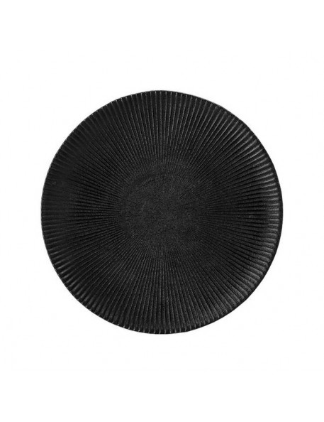BLOOMINGVILLE - black small plate "Neri" Ø28 cm BLOOMINGVILLE - black small plate "Neri" Ø28 cm