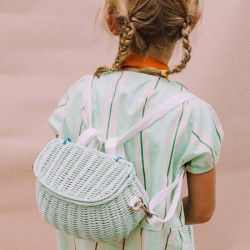 Olli Ella - mini chari bag : mint