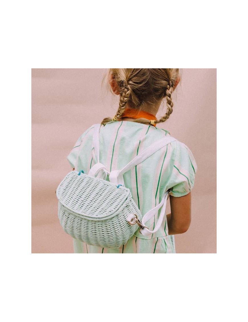 Olli Ella - mini chari bag : mint