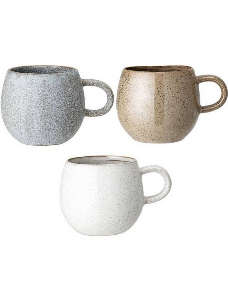 BLOOMINGVILLE - mug ""Addison", 3 assort. Ø9cm BLOOMINGVILLE - mug ""Addison", 3 assort. Ø9cm