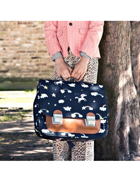 Jeune Premier - primary school bag : it bag midi bag "rainbow unicorn" Jeune Premier - primary school bag : it bag midi bag "rainbow unicorn"