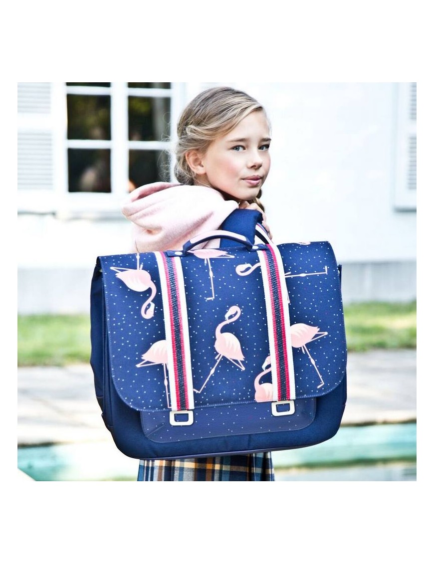 flamingo school bag
