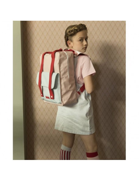 Sticky Lemon - backpack large "Deluxe" : rose, bleu, rouge Sticky Lemon - backpack large "Deluxe" : rose, bleu, rouge
