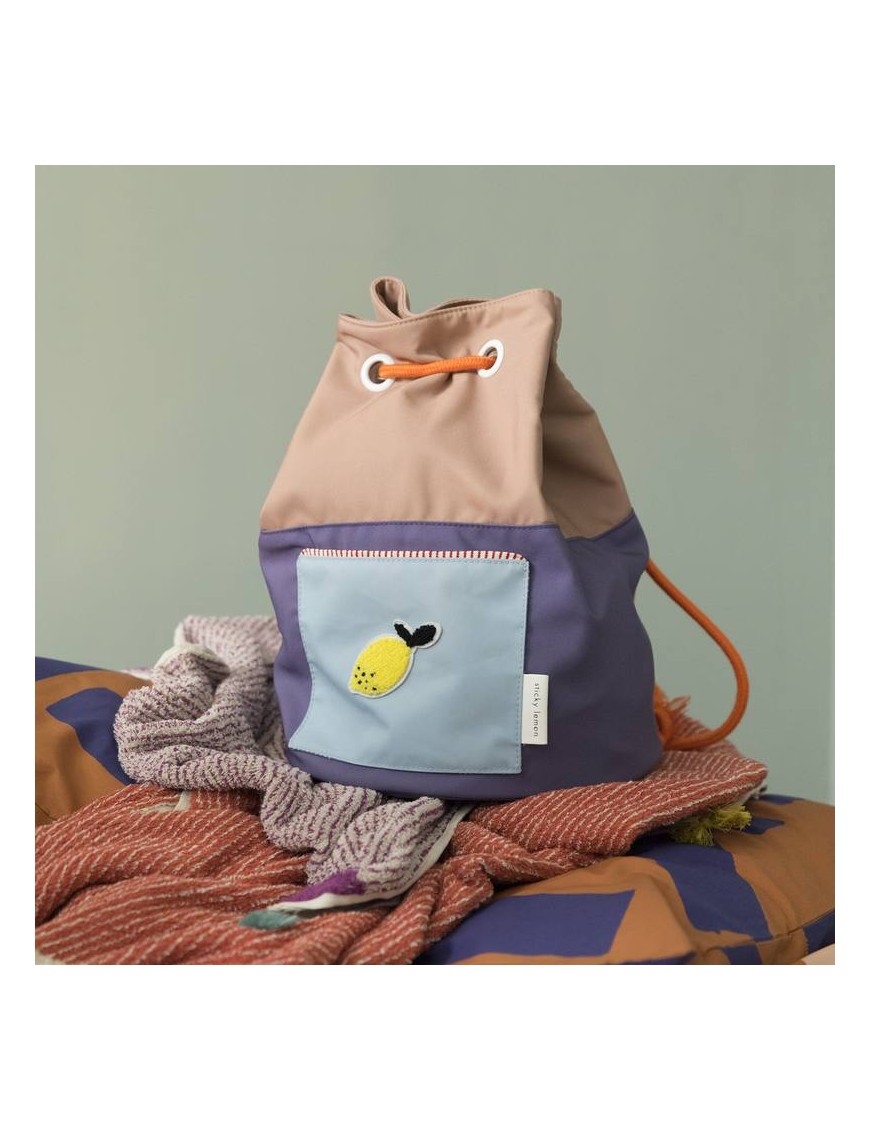 Knapsack colour blocking - STICKY LEMON