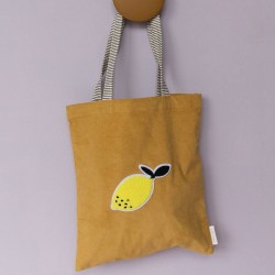 Tote bag mustard - STICKY LEMON