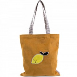 Sac cabas moutarde : lemon - STICKY LEMON