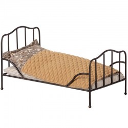 Maileg vintage bed mini, anthracite