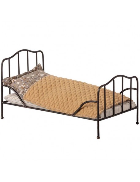 Maileg vintage bed mini, anthracite