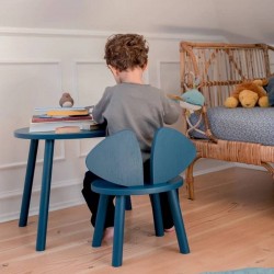 Chaise enfant Mouse - pétrole (2-5ans)