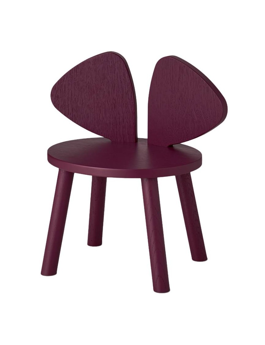 Nofred - mouse chair: burgundy