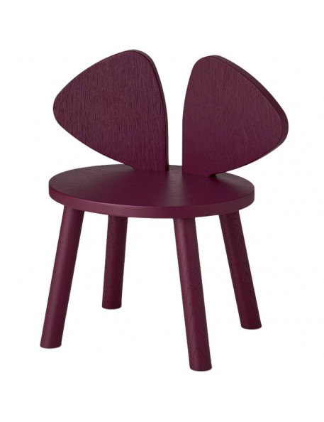 Nofred - mouse chair: burgundy