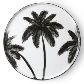 Hk Living Bold Palms Side Plate D22cm