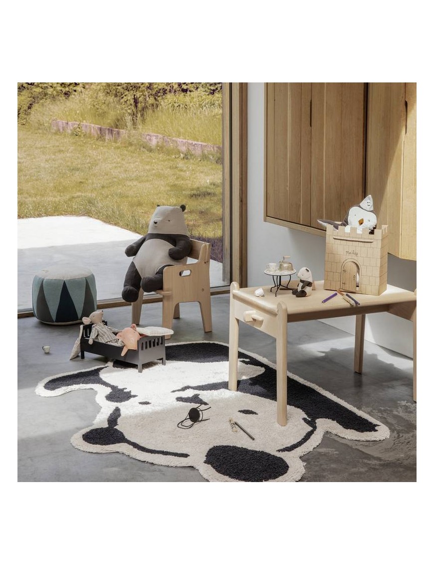 Maileg panda rug, black