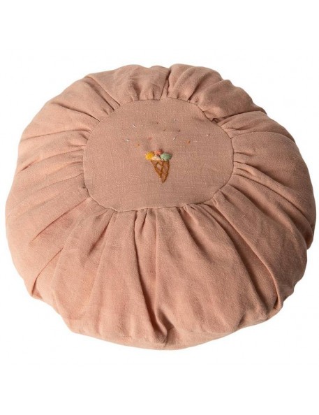 Maileg - round cushion,  linen