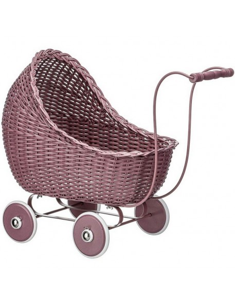 vintage baby doll stroller : dark rose - Smallstuff