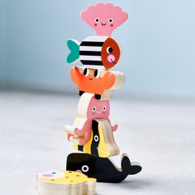 Wooden ocean stacker - Petit Monkey