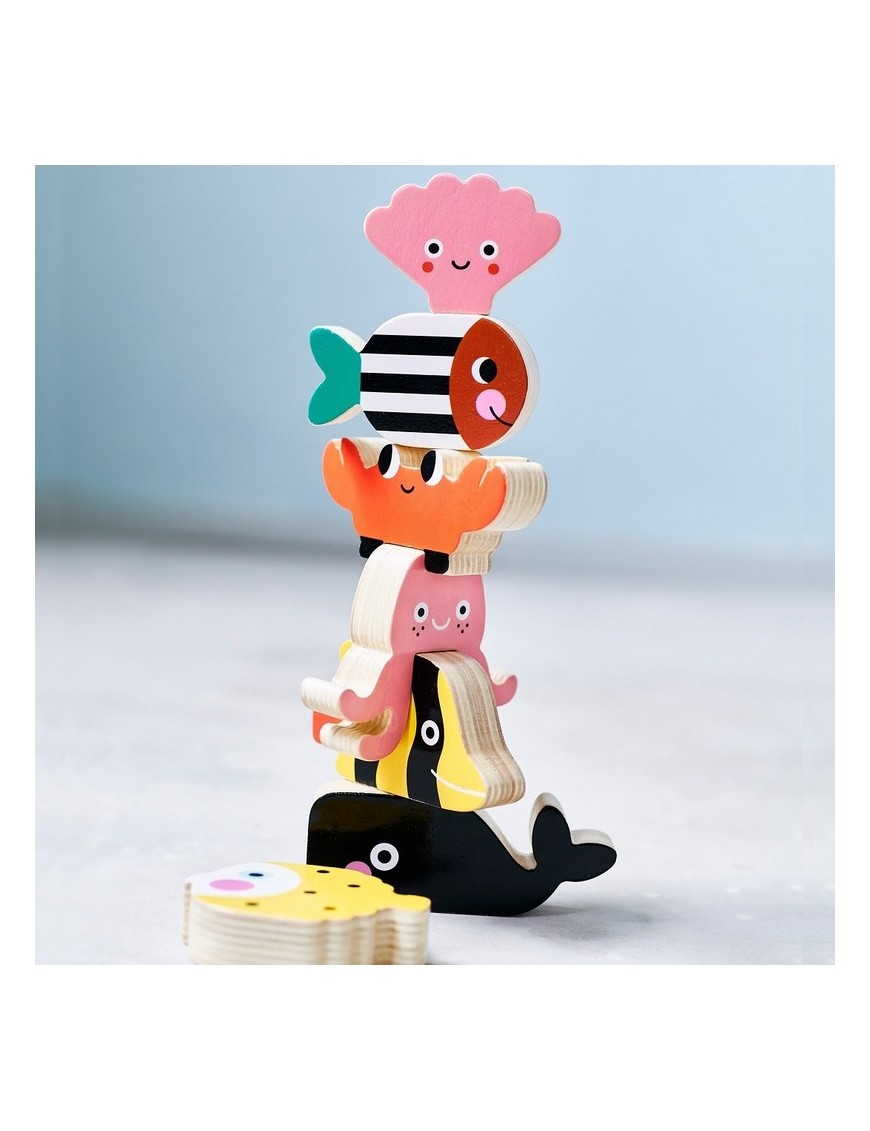 Wooden ocean stacker - Petit Monkey