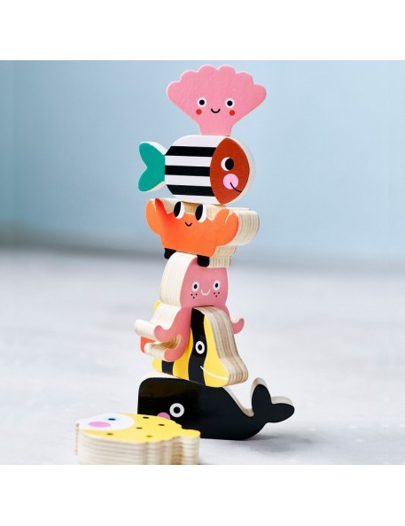 Wooden ocean stacker - Petit Monkey