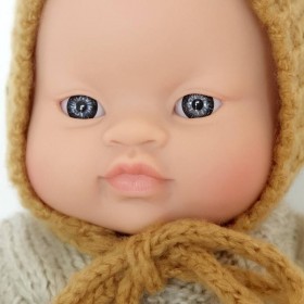 Asian baby boy doll : wooly set