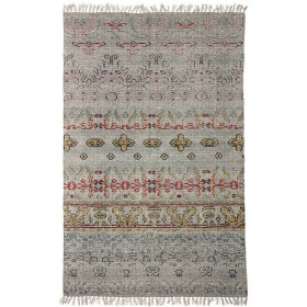 Tapis coton multicolore (180x120cm) Bloomingville