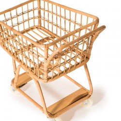 Poppie Toys shopper, rattan