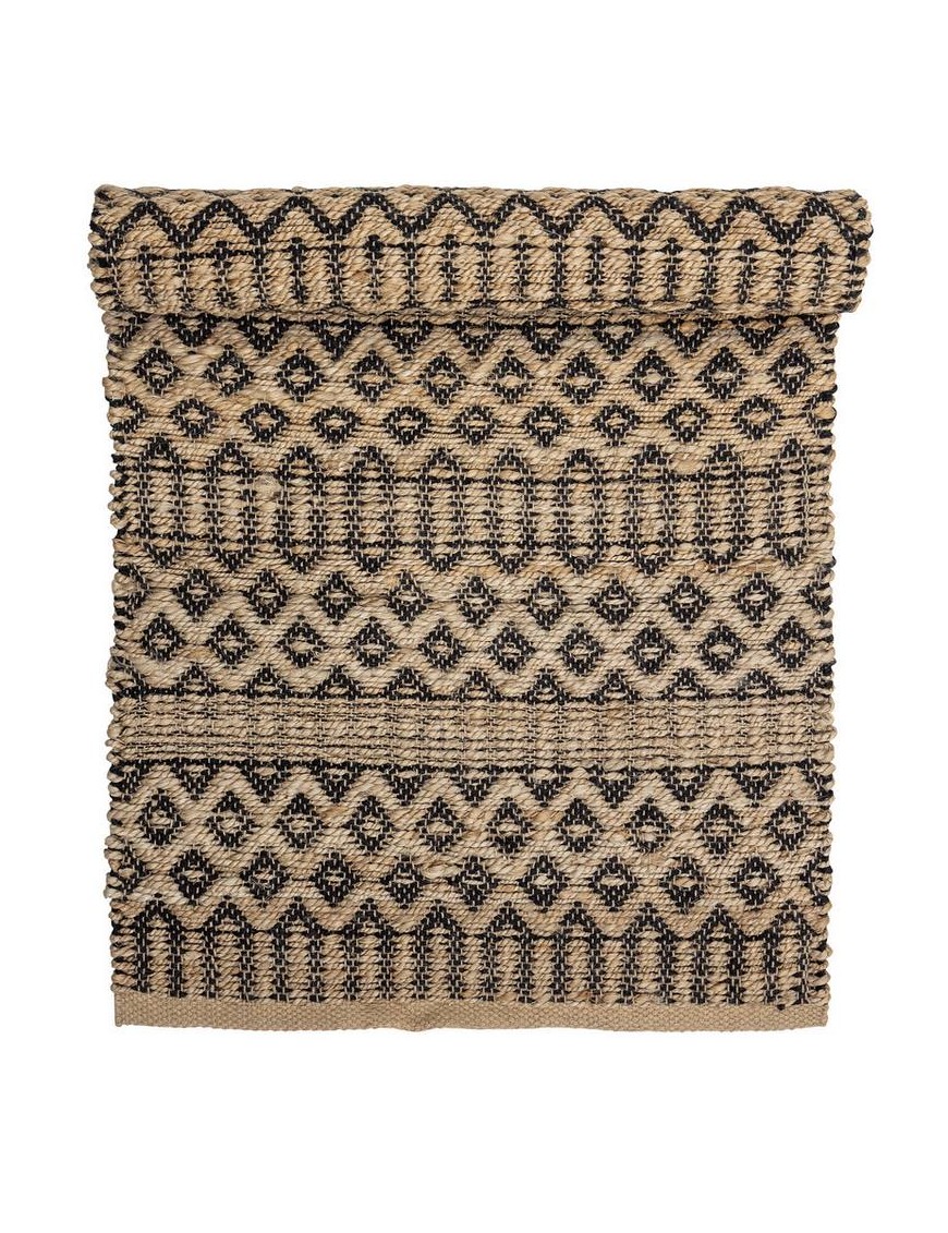 Bloomingville - jute rug, multi (140x70cm)