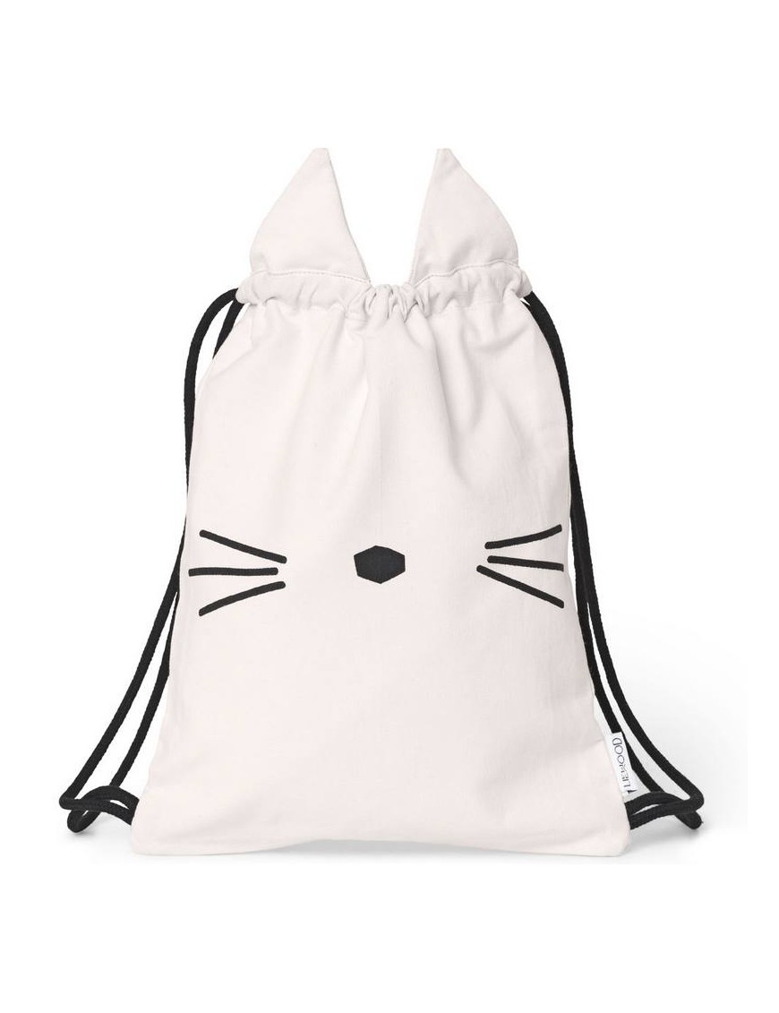 Liewood - sac de gym rose, chat