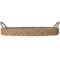 Panier en Jonc de Mer XXL Bloomingville | Rangement Naturel & Élégant