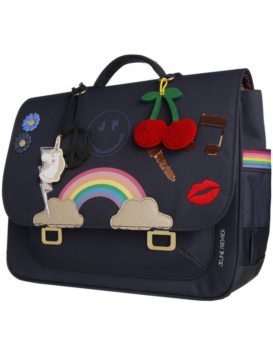 Cartable Jeune Premier it bag midi lady gadget bleu