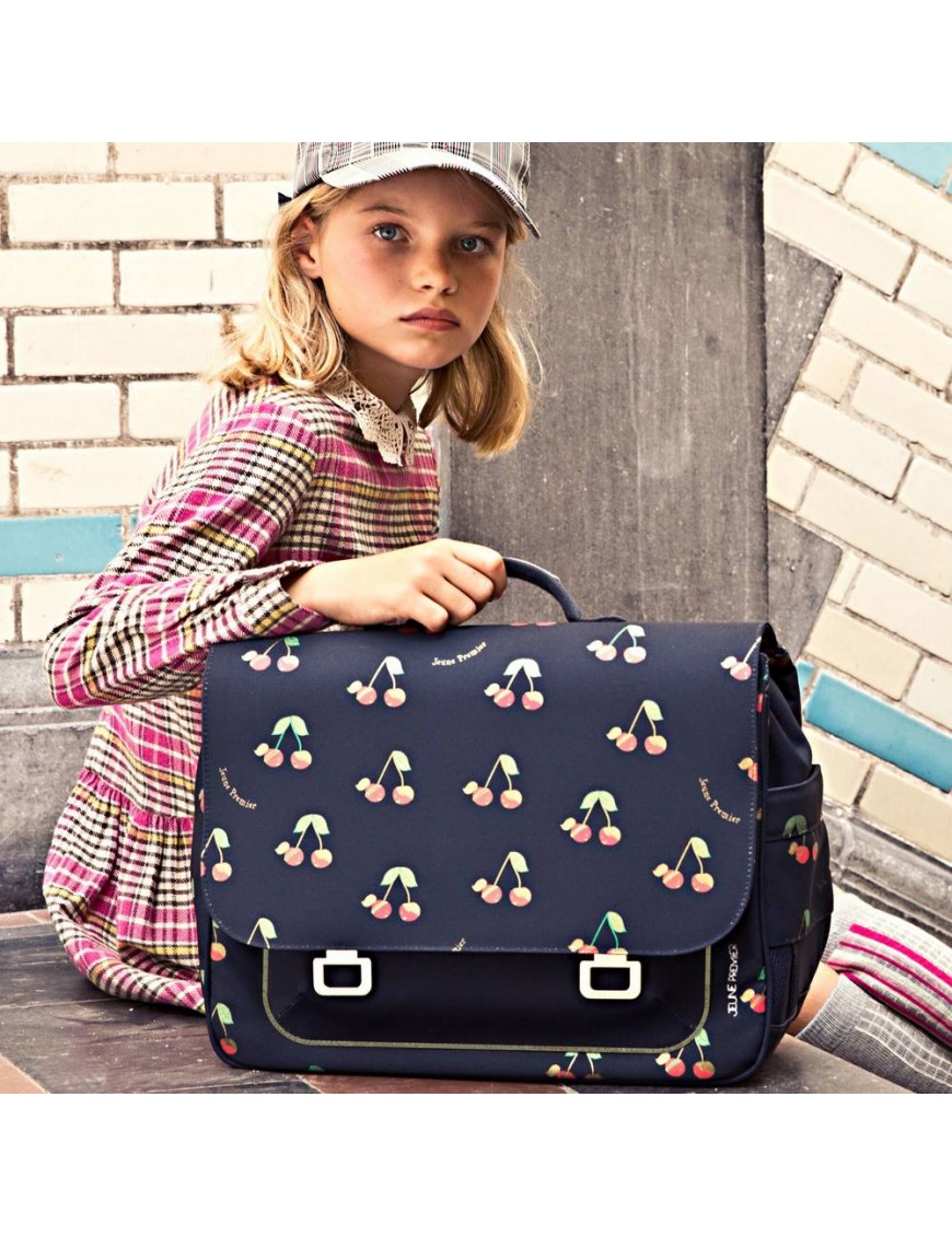 Cartable Jeune Premier it bag midi "love cherry"