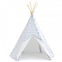 Nobodinoz teepee Blue diamonds "Arizona"