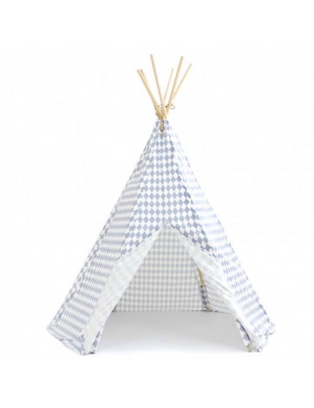 Nobodinoz teepee Blue diamonds "Arizona"