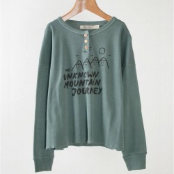 4/5 - Bobo choses t-shirt "the unknow mountain journey"