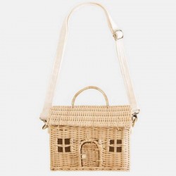 Olli Ella casa bag, straw