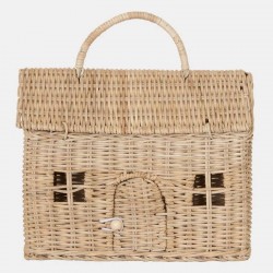 Panier "casa clutch", straw Olli Ella