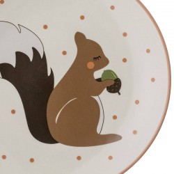 Coffret vaisselle écureuil Bloomingville mini