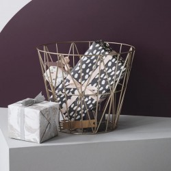 FERM living panier corbeille laiton "wire basket"