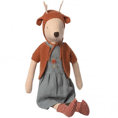 Maileg souris maxi, fille renne Maileg souris maxi, fille renne
