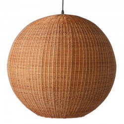 HK Living bamboo pendant ball lamp 60cm