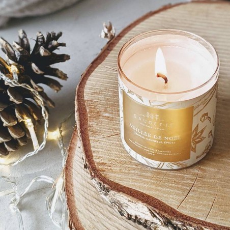 Bougie veillée de Noël - Saugette Bougie veillée de Noël - Saugette