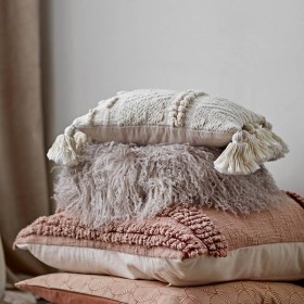 boho off-white cushion