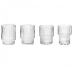 Ferm living ripple glass (x4)