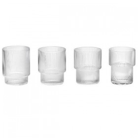 Ferm living ripple glass (x4)