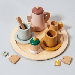 Wooden tea set Petit Monkey