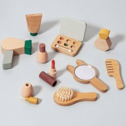 Wooden make up play set...